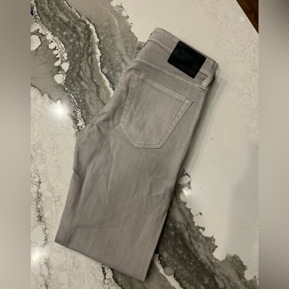 AG Adriano Goldschmied Men’s The Tellis Light Gray Jeans